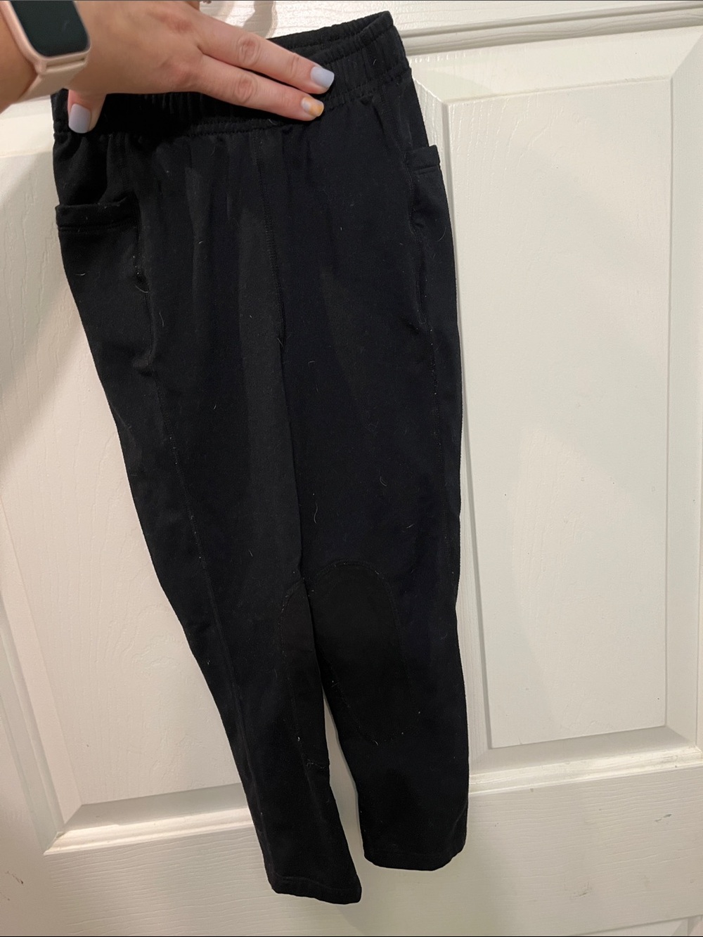 Kids Horseback Riding Breeches Pants Black